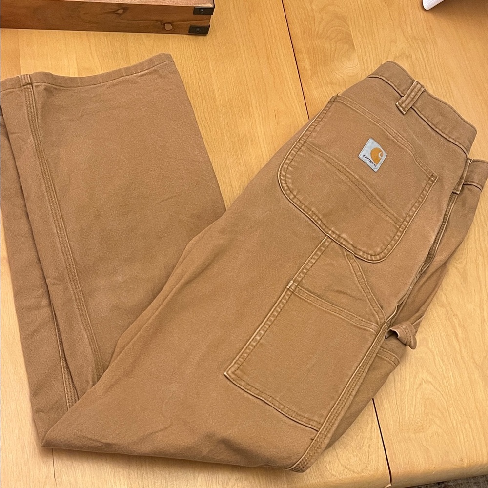 Carhartt Brown Relaxed Fit Pants